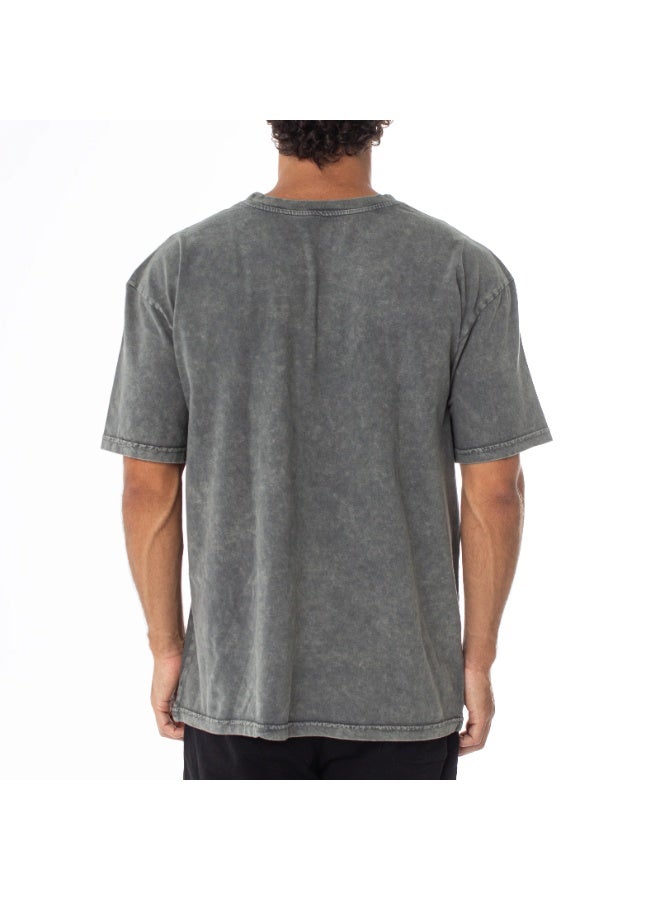 Basic Look Washed T-shirt - Image 3
